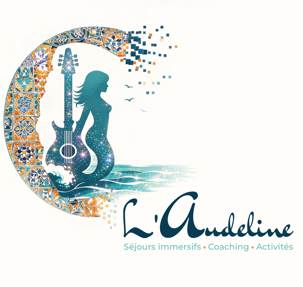 Logo L'audeline mosaique