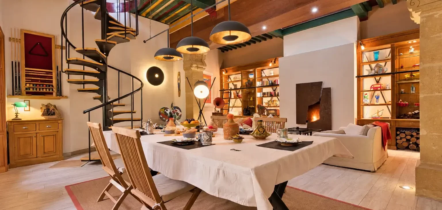 repas cuisine riad à essaouira au Maroc